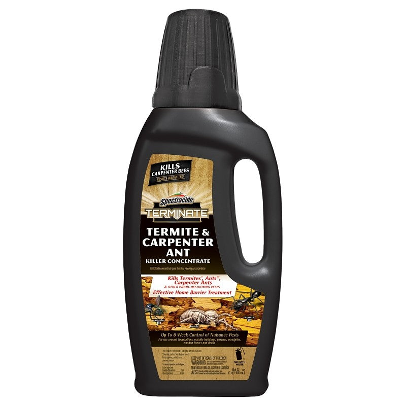 Spectracide Triazicide HG-96410 Termite and Carpenter Ant Killer, Liquid, 32 oz