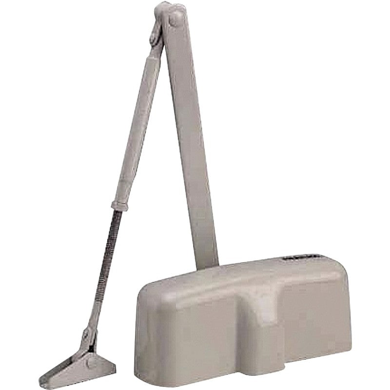 ProSource C102-BH-SA-BRN Door Closer, Automatic, Aluminum, Brown, 100 lb, 150 x 19 mm Mounting Hole Distance