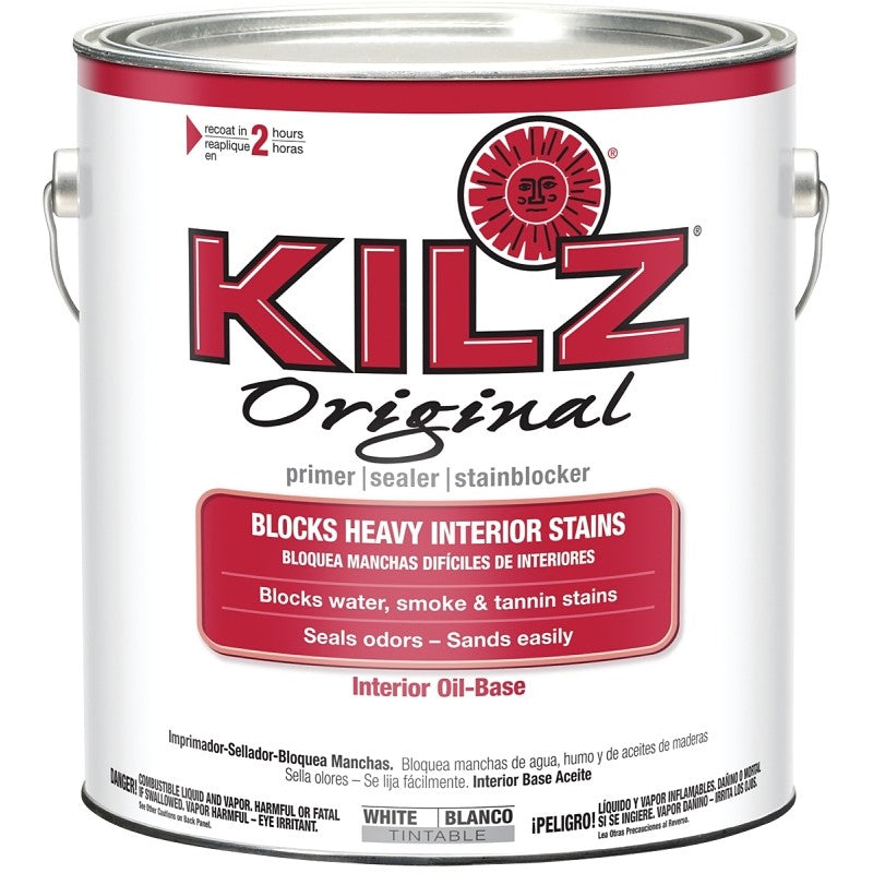 Kilz 10036 Primer, Clear, 1 gal, Can (Pack of 4)