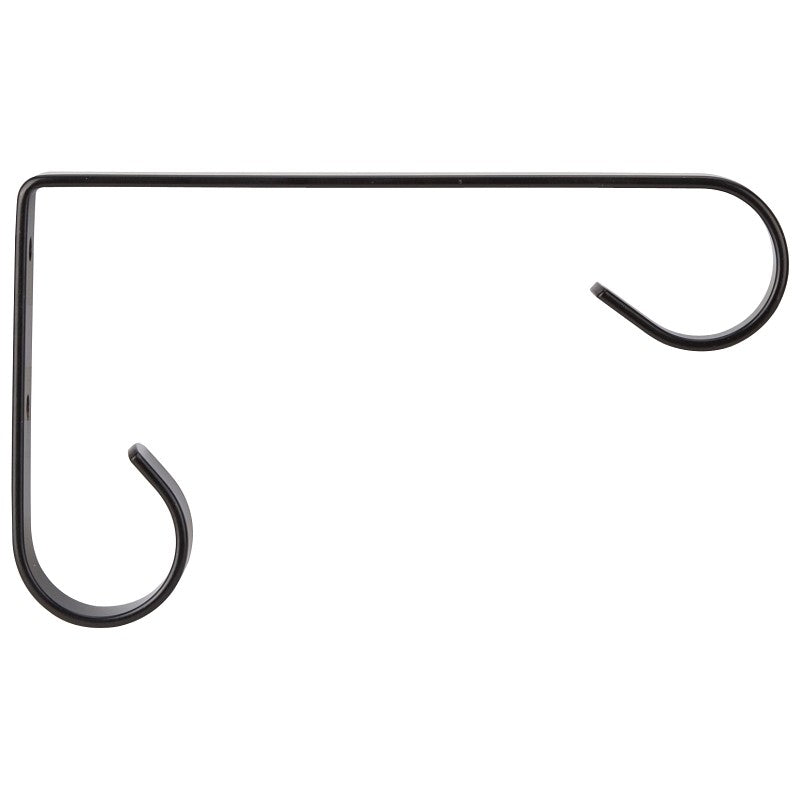 Landscapers Select 46BL Hanging Bracket, 6-3/4 L, Steel, Black, Wall Mount Mounting