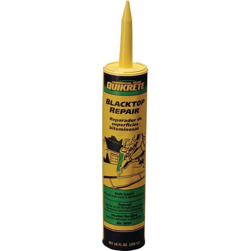 Quikrete 8630-10 Repair Tube, Paste, Gray/Beige/Black, Ether, Ammonia, 10 oz Caulking Tube (Pack of 6)
