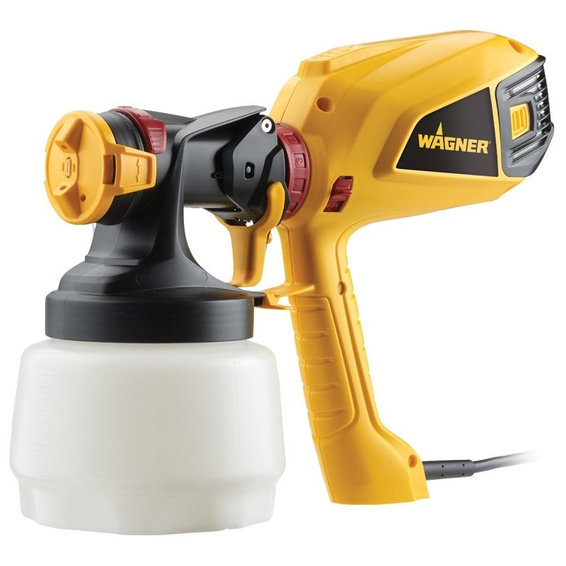 Wagner Control Spray Xtra Duty 2416643 Paint Sprayer, HVLP Fluid Delivery, 1-1/2 qt Cup, 6 psi Pressure, 1/2 to 6 in Pattern
