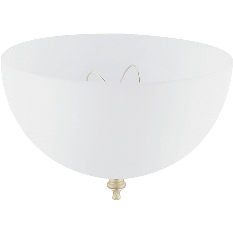 Westinghouse 8149400 Light Shade, Dome, Acrylic, White