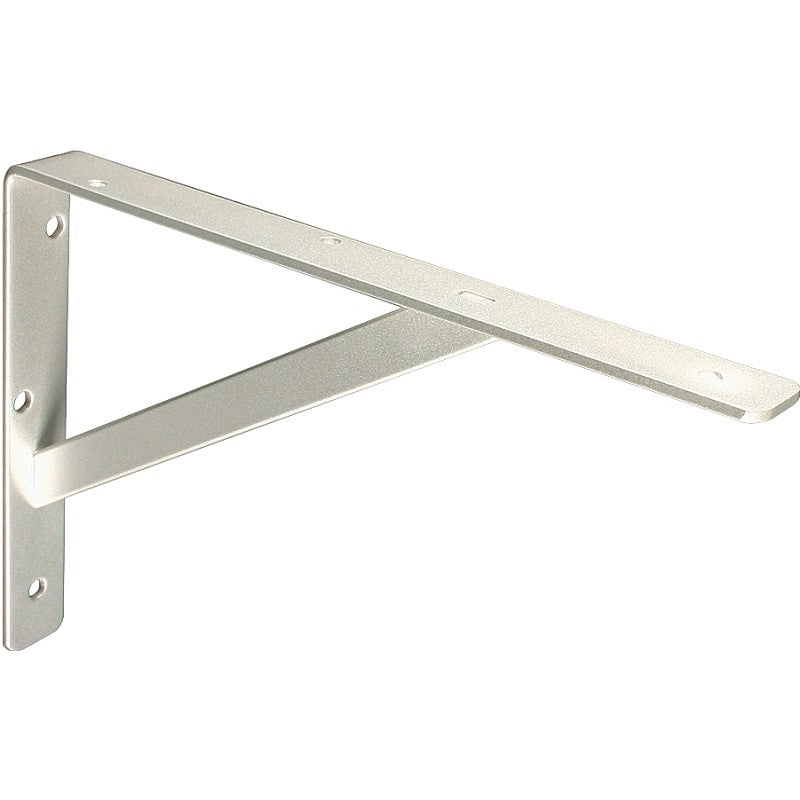 Knape & Vogt 208 TI 500 Shelf L-Bracket, 20 in L, Steel, Titanium