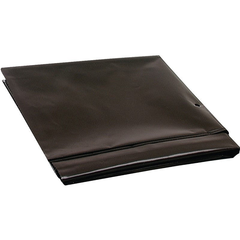 M-D 03376 Turbine Vent Cover, 0.005 in Thick Material, Polyethylene, Black