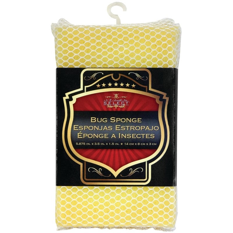 SM Arnold 25-406 Bug Sponge, 5-7/8 in L, 3-1/2 in W, 1-1/2 in Thick, Nylon