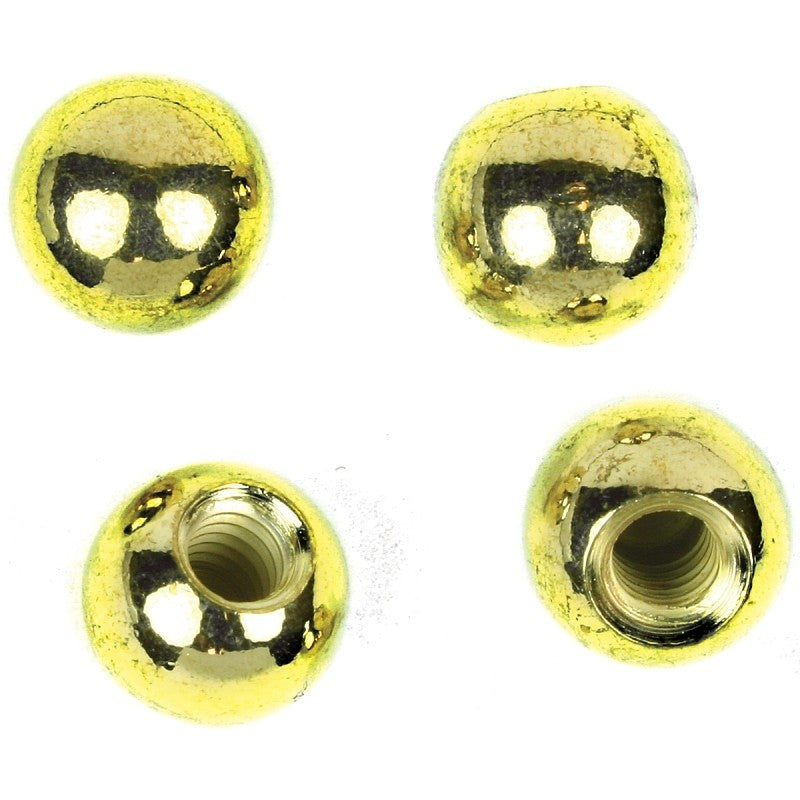 Jandorf 60250 Cap Nut, Canopy Ball, Brass, For: Light Fixtures