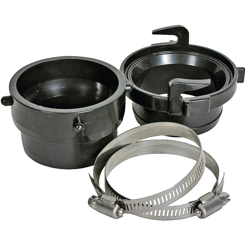 Camco USA 39543 RV Twist Connect Kit, ABS, Gray (Pack of 3)