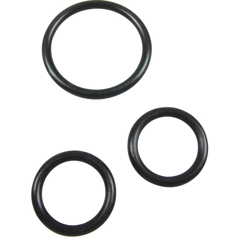 Danco MO-5 Series 80502 Cartridge Repair Kit, Rubber, Black (Pack of 3)