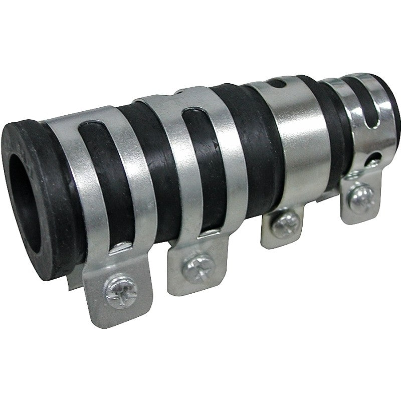 ProSource PMB-243-3L Dishwasher Connector, Clamp, Rubber/Steel, Black