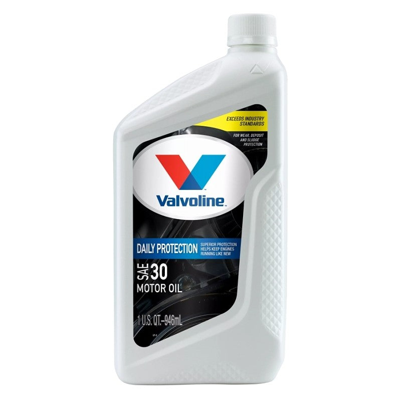 Valvoline 797978 Daily Protection Motor Oil, 30, 1 qt (Pack of 6)