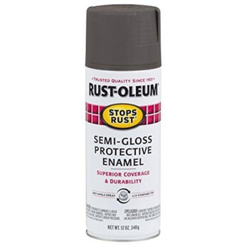 Rust-Oleum 7754830 Rust Preventative Spray Paint, Semi-Gloss, Anodized Bronze, 12 oz, Can
