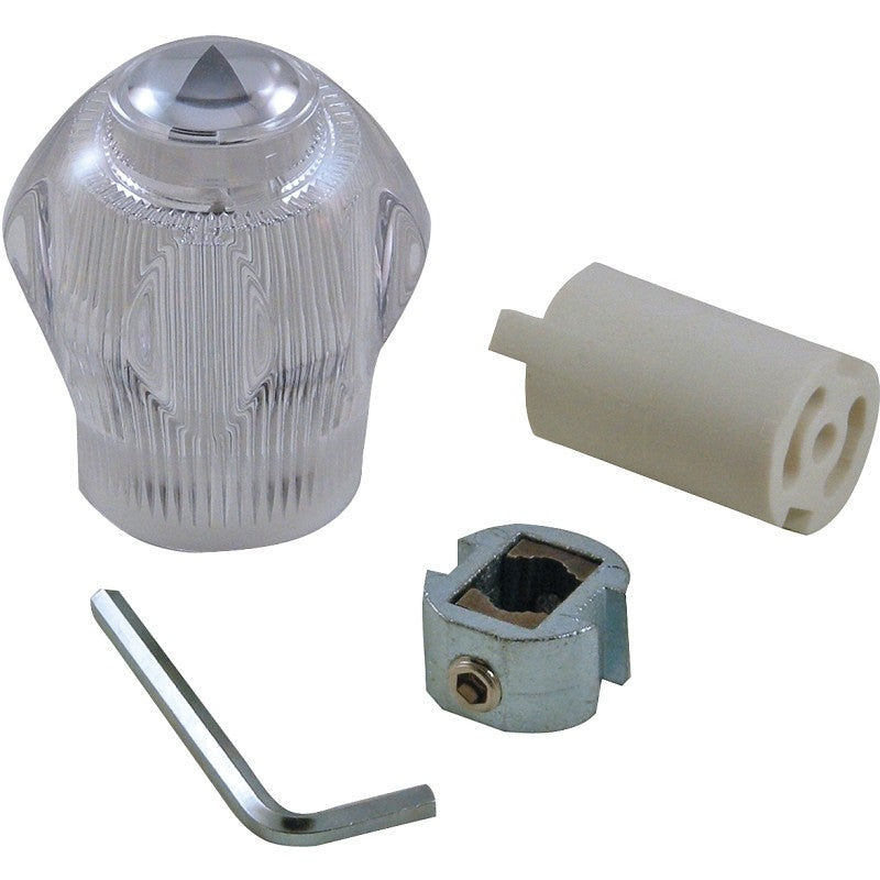 Danco 80015 Diverter Handle, Canopy, Large Windsor, Specifications: 2.56 in OD, Acrylic