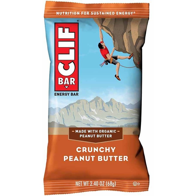 CLIF 160008 Crunchy Peanut Butter, 2.4 oz (Pack of 12)