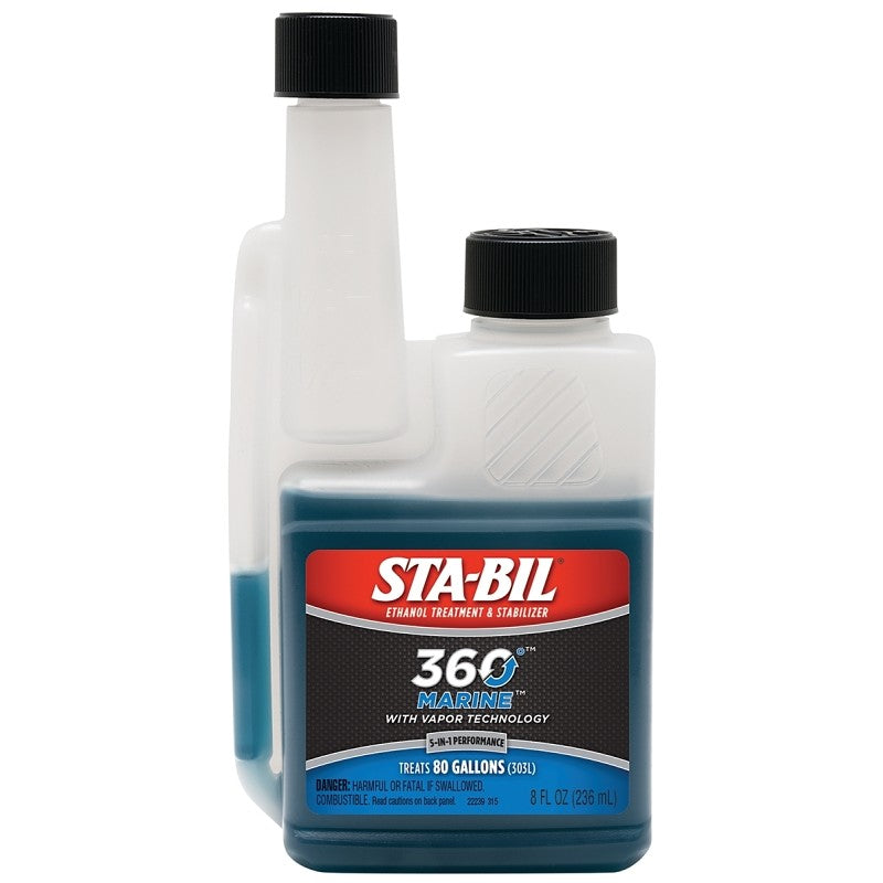 Sta-Bil 360 Marine 22239 Fuel Stabilizer Red, 8 oz, Bottle