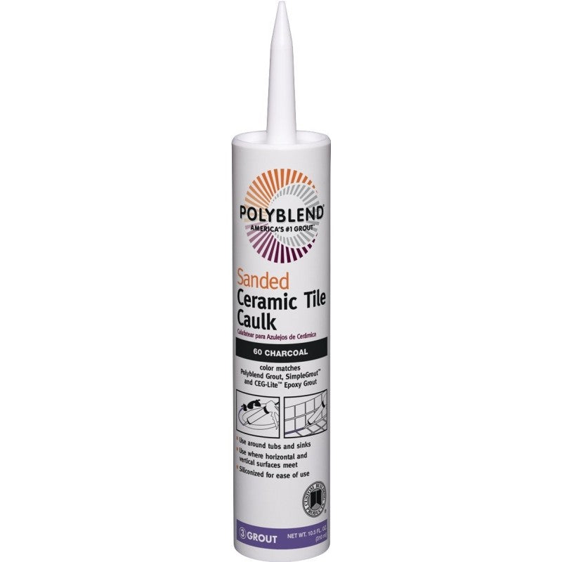 Custom PC6010S-6 Caulk, Charcoal, 10.5 oz Cartridge
