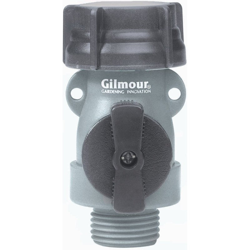 Gilmour 800014-1001 Shut-Off Valve, 5/8 in, Polymer Body