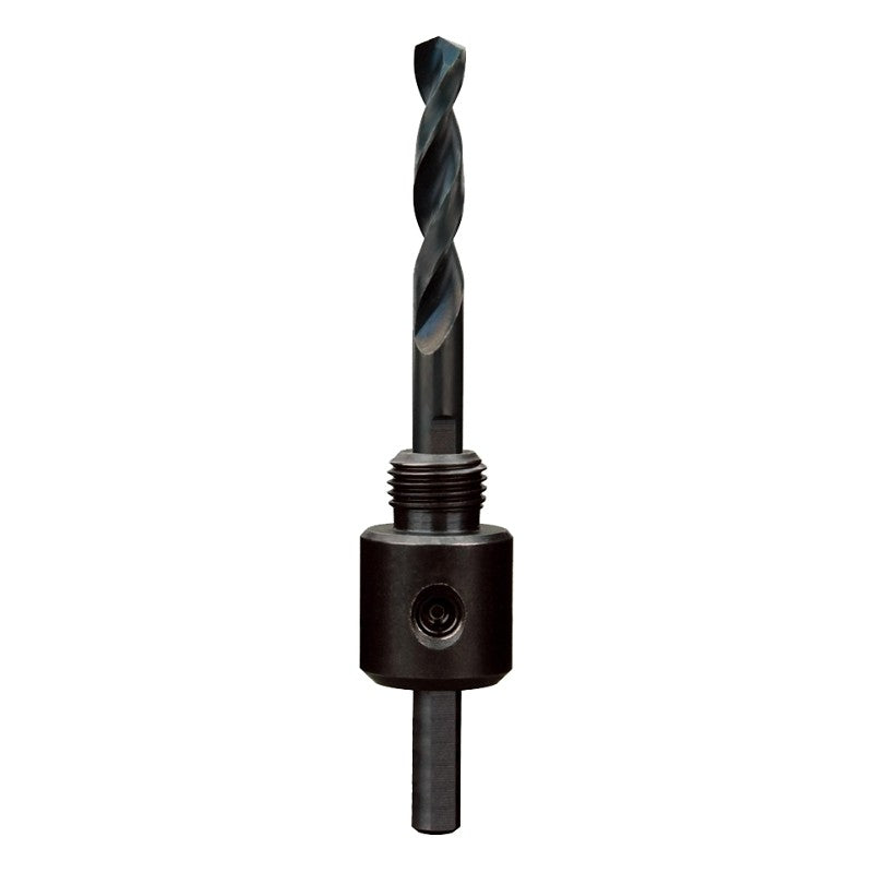 Milwaukee 49-56-6950 Hole Saw Arbor, 1/4 in Shank, 1/4 in Dia Bit, Round Shank