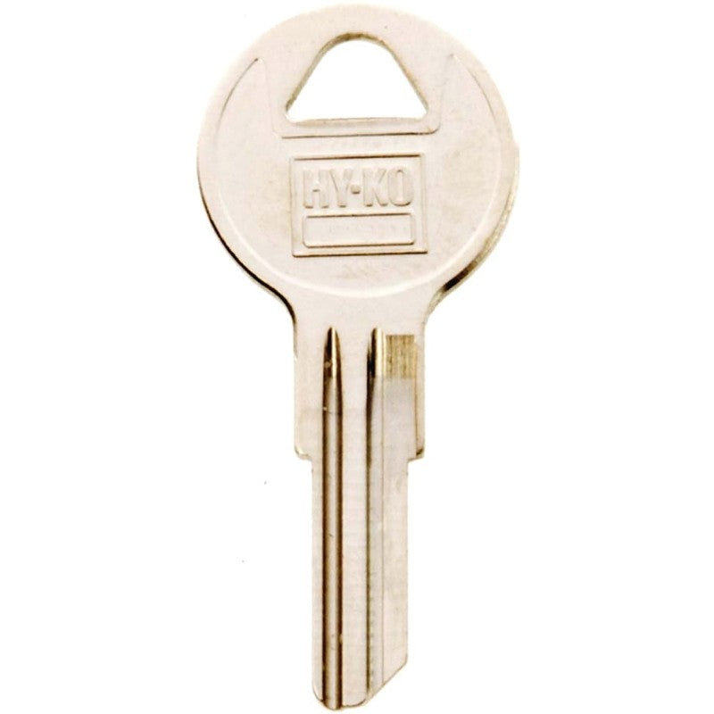 Hy-Ko 11010Y11 Key Blank, Brass, Nickel, For: Yale Cabinet, House Locks and Padlocks, Y11 Key Number (Pack of 10)