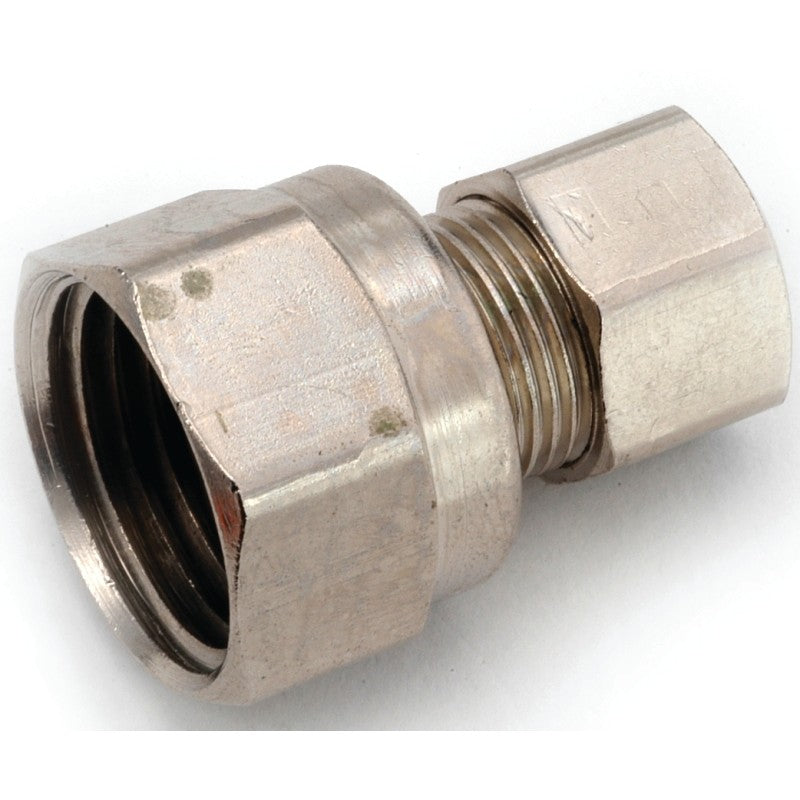 Anderson Metals 754822-0606 Tube Adapter, 3/8 in, Brass