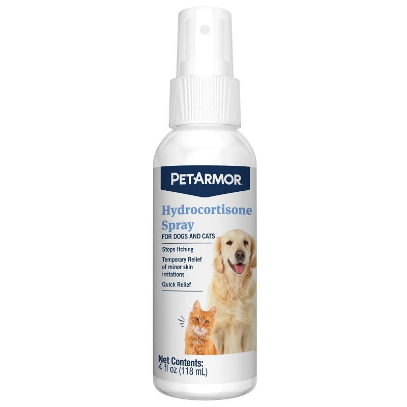 PetArmor 2814 Hydrocortisone Spray, 4 oz Spray Bottle (Pack of 12)