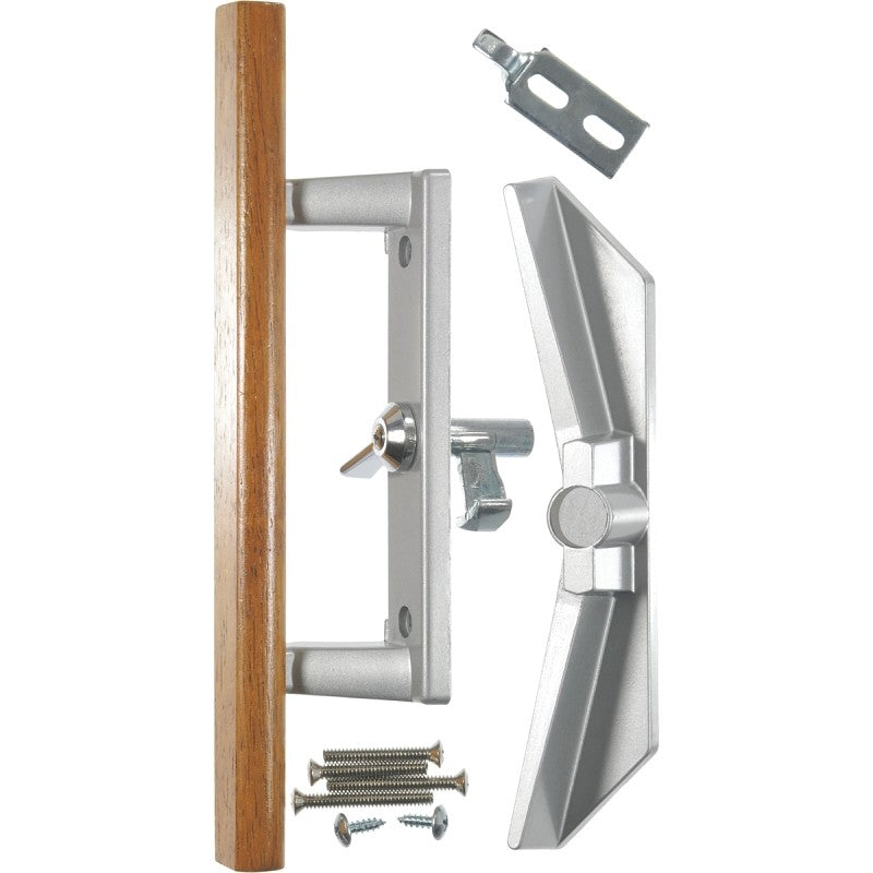Wright Products V1104 Patio Door Latch, Aluminum, Surface Mounting
