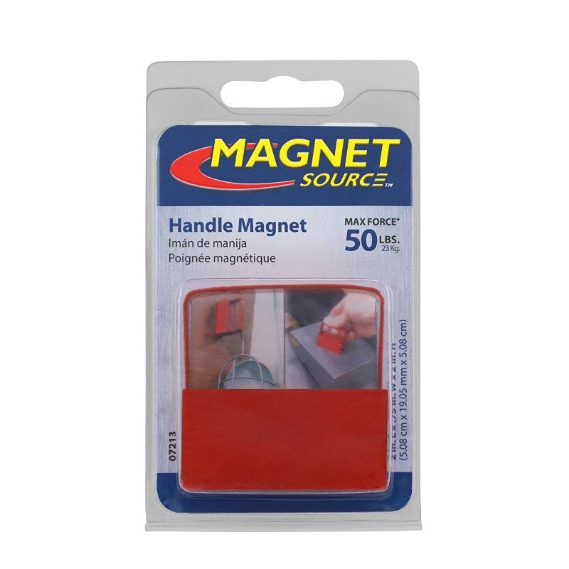 Magnet Source 07213 Standard Handle Magnet, 50 lb Pull Force, Steel