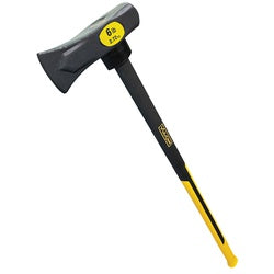 Splitting Maul With 31 Inch Fiberglass Handle and 6 Pound Steel