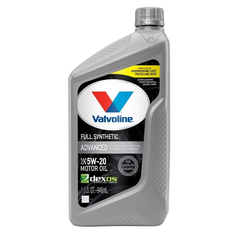 Valvoline VV927 Motor Oil, 5W-20, 1 qt Bottle (Pack of 6)