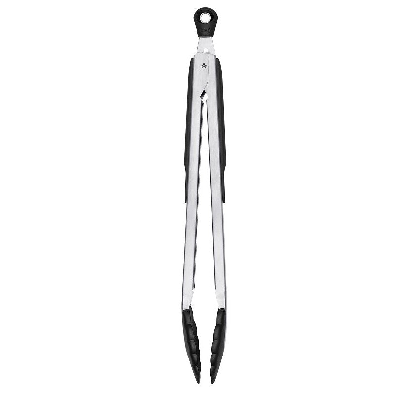 Good Grips 1054628V4 Serving Tongs, 12 in L, Stainless Steel