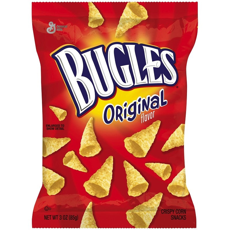 Bugles BUGLES6 Corn Snack, Original, 3 oz (Pack of 6)