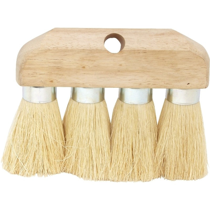DQB 11942 Roof Brush, White Bristle, 3-1/2 in L Trim