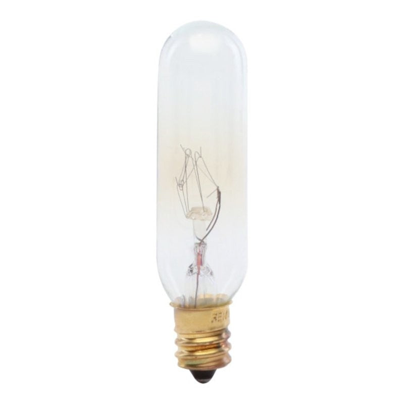 Feit Electric BP15T6-145 Incandescent Lamp, Clear Lamp, 0.75 in D x 2.87 in H Dimensions, 15 W, T6 Lamp, 85 Lumens (Pack of 6)