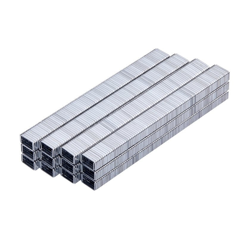 Spec Ops SPEC-HD14-5M Heavy-Duty Staple, 2.7 in W Crown, 1/4 in L Leg, Steel, Galvanized