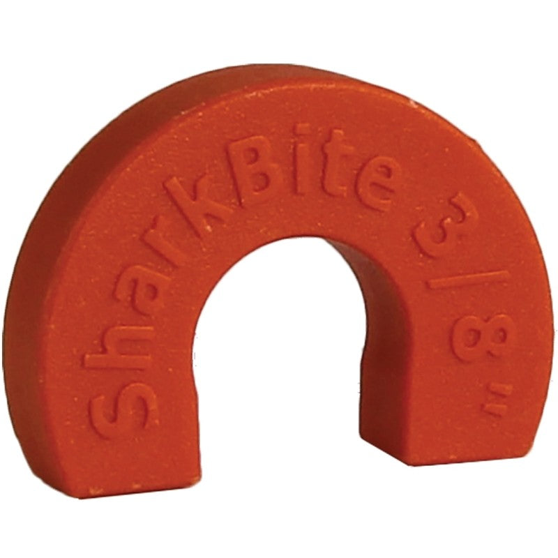 SharkBite U708A Disconnect Clip, 3/8 in, Plastic, Orange