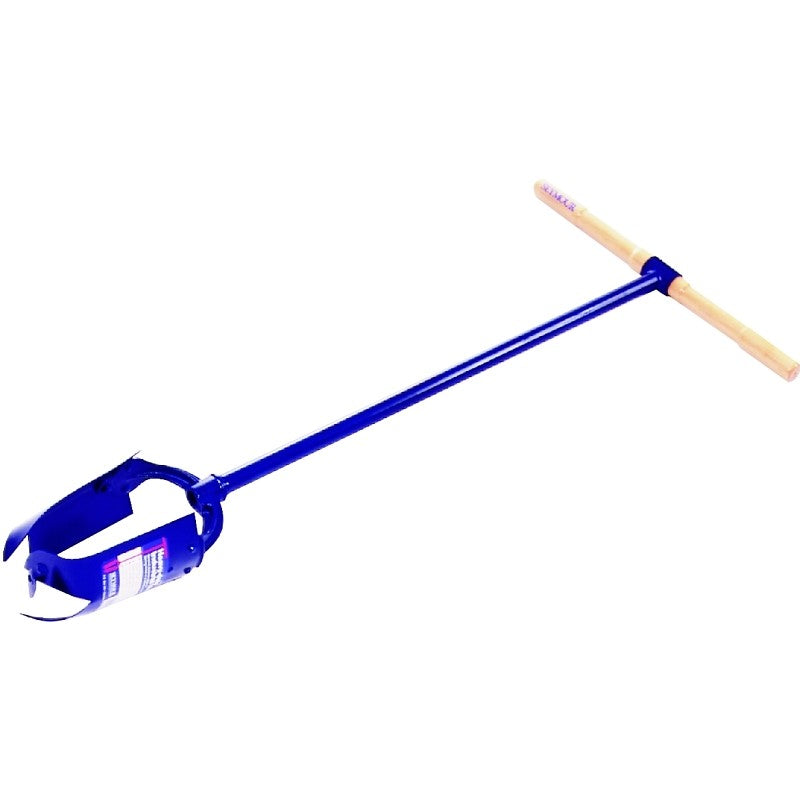 Seymour 21304 Iwan Auger, Riveted Blade, Steel Blade, Hardwood Handle, T-Shaped Handle, 47 in OAL