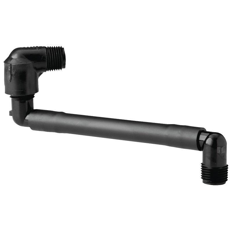 Rain Bird SA65 Sprinkler Swing Assembly, PVC, Specifications: 1/2 in MIP x 3/4 in MIP Connection, 6 in L Dimensions