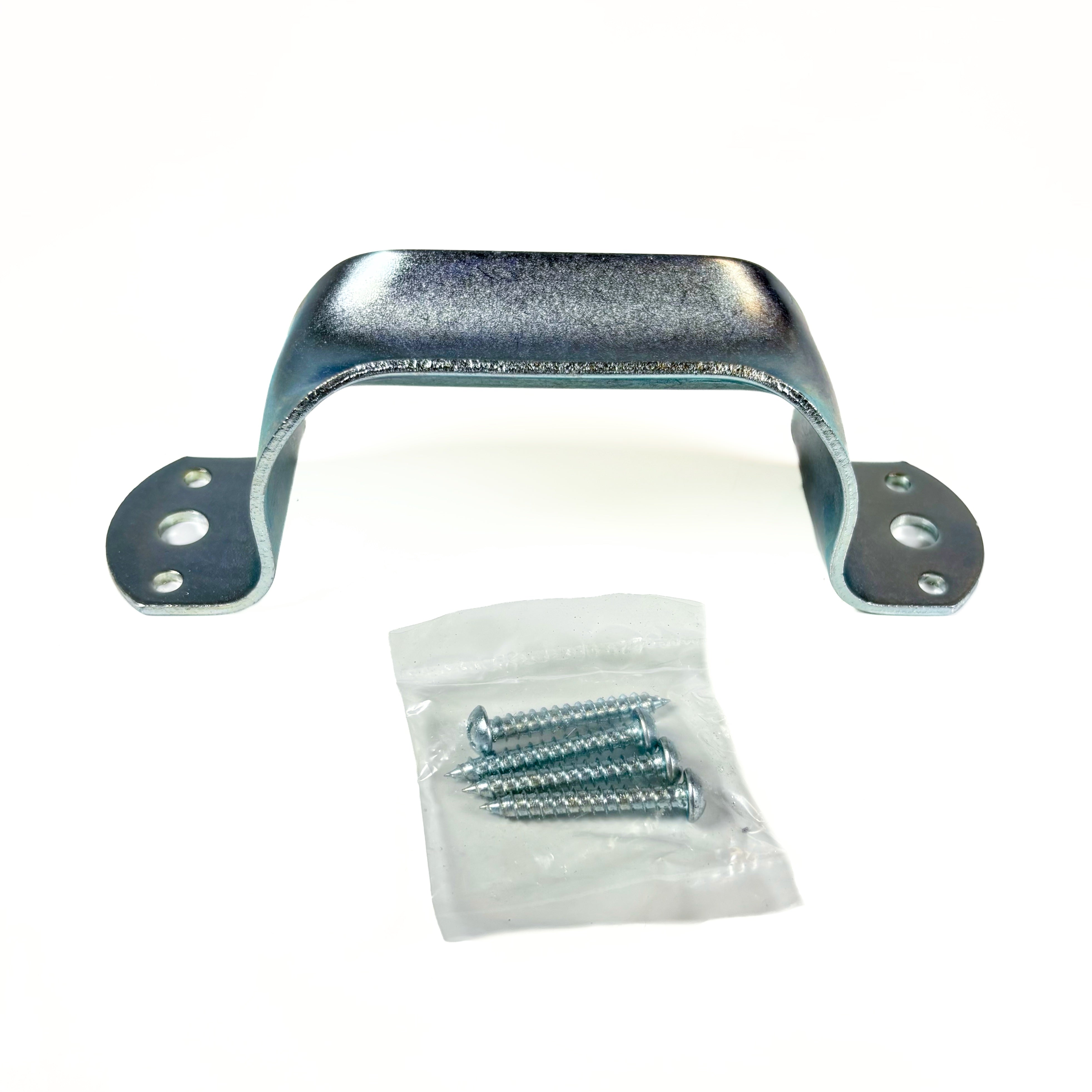 Extra Heavy Duty Door Pull 7-3/4 By 2 Inch Overall Zinc Plated Steel (POS)