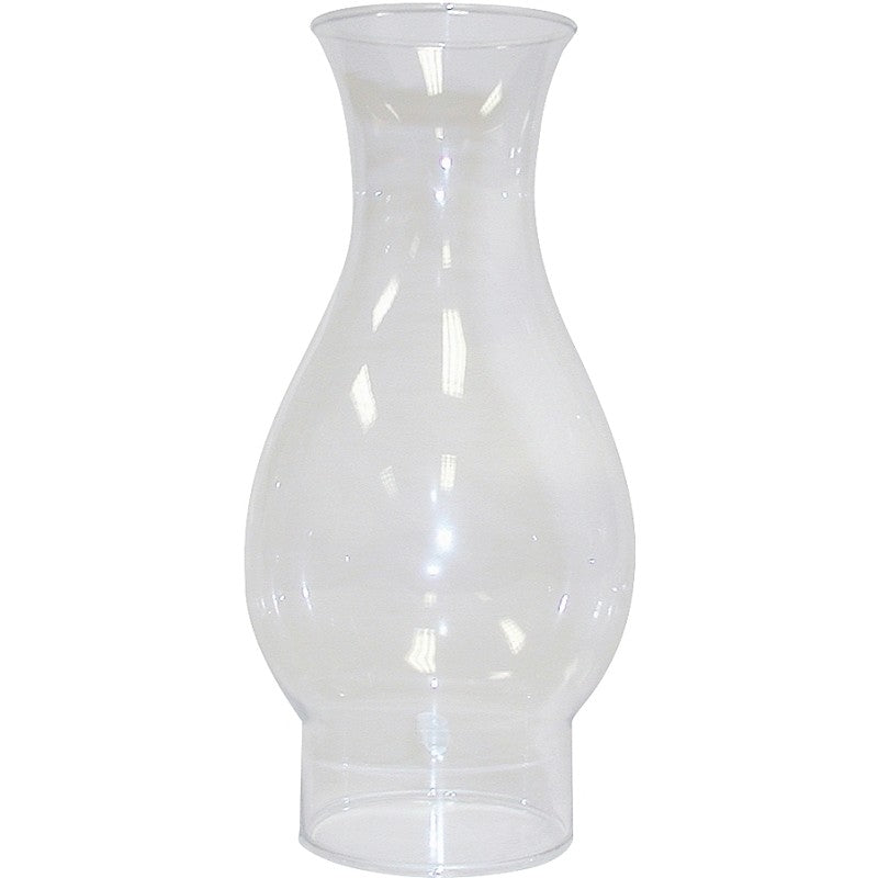 Tiki 417B Lamp Chimney, Glass, Clear, For: Classic, Ellipse Oil Lamps with 2-5/8 in Base (Pack of 6)