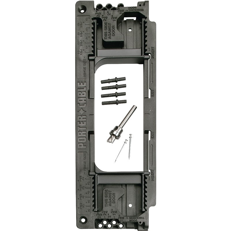 Porter-Cable 59370 Door Hinge Template, Plastic/Steel