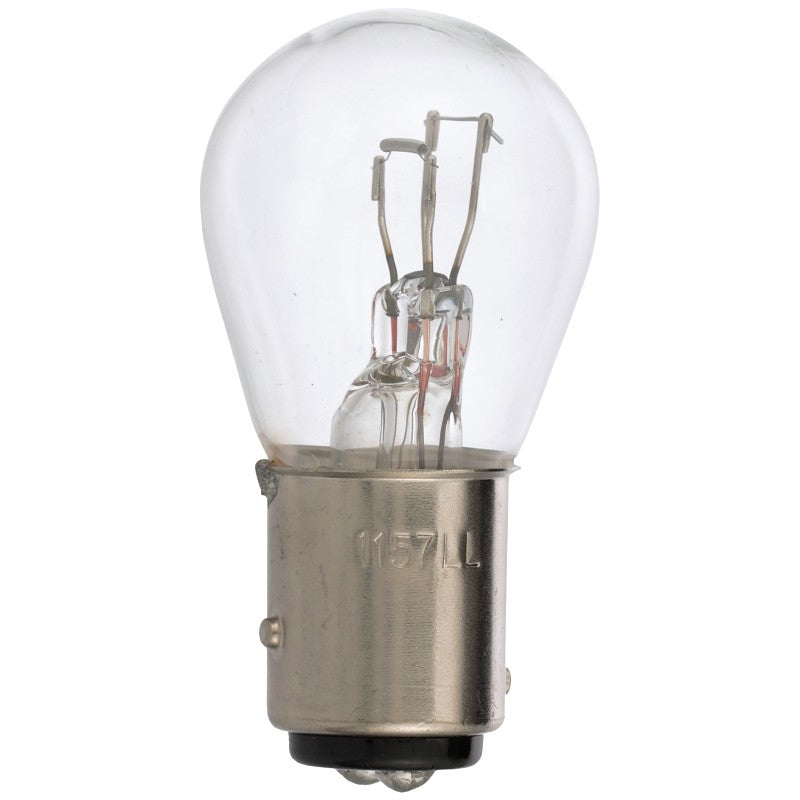 Peak 1157LL-BPP Miniature Automotive Bulb, 400 Lumens, 12.8 V, 27 W, Incandescent Lamp, Clear, Bayonet