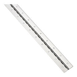 Continuous Hinge 2 Inch by 72 Inch Stainless Steel No Screws (POS)