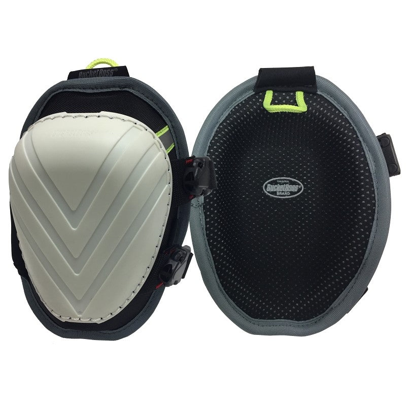 Bucket Boss KneeKeeper HV Series FX1 Moulded Swivel Knee Pad, Foam Pad, Buckle Closure