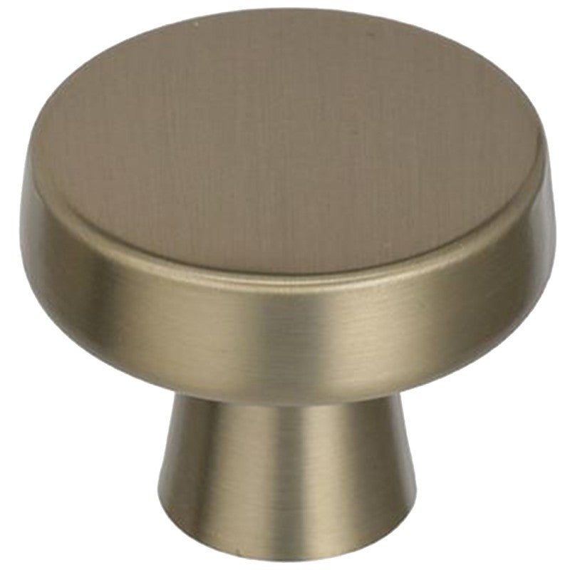 Amerock Blackrock Series BP55270BBZ Cabinet Knob, 1-1/16 in Projection, Transitional, 1-5/16 in L x 1-5/16 in W, Zinc