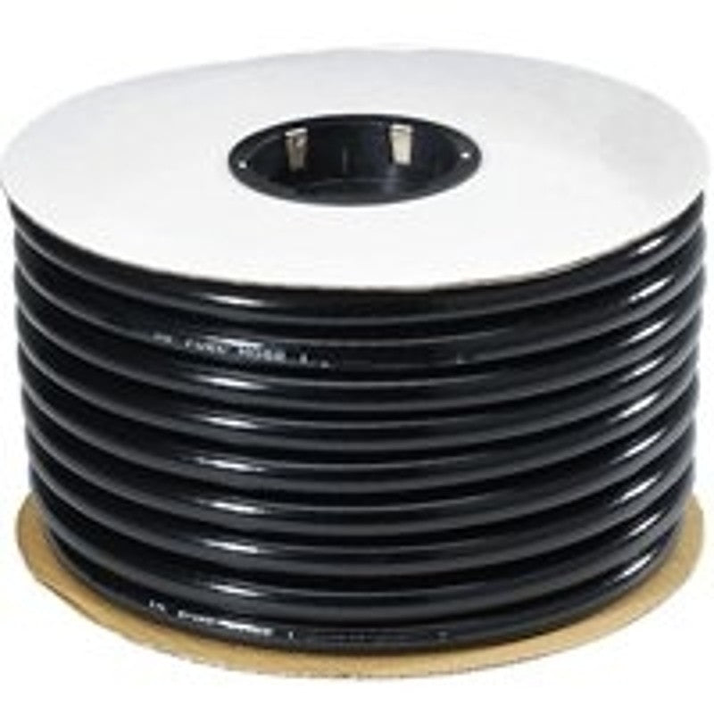 Abbott Rubber T22005004/RFKG Fuel Hose, 50 ft L, 3/8 in ID, 5/8 in OD, 80 psi Pressure, PVC, Black