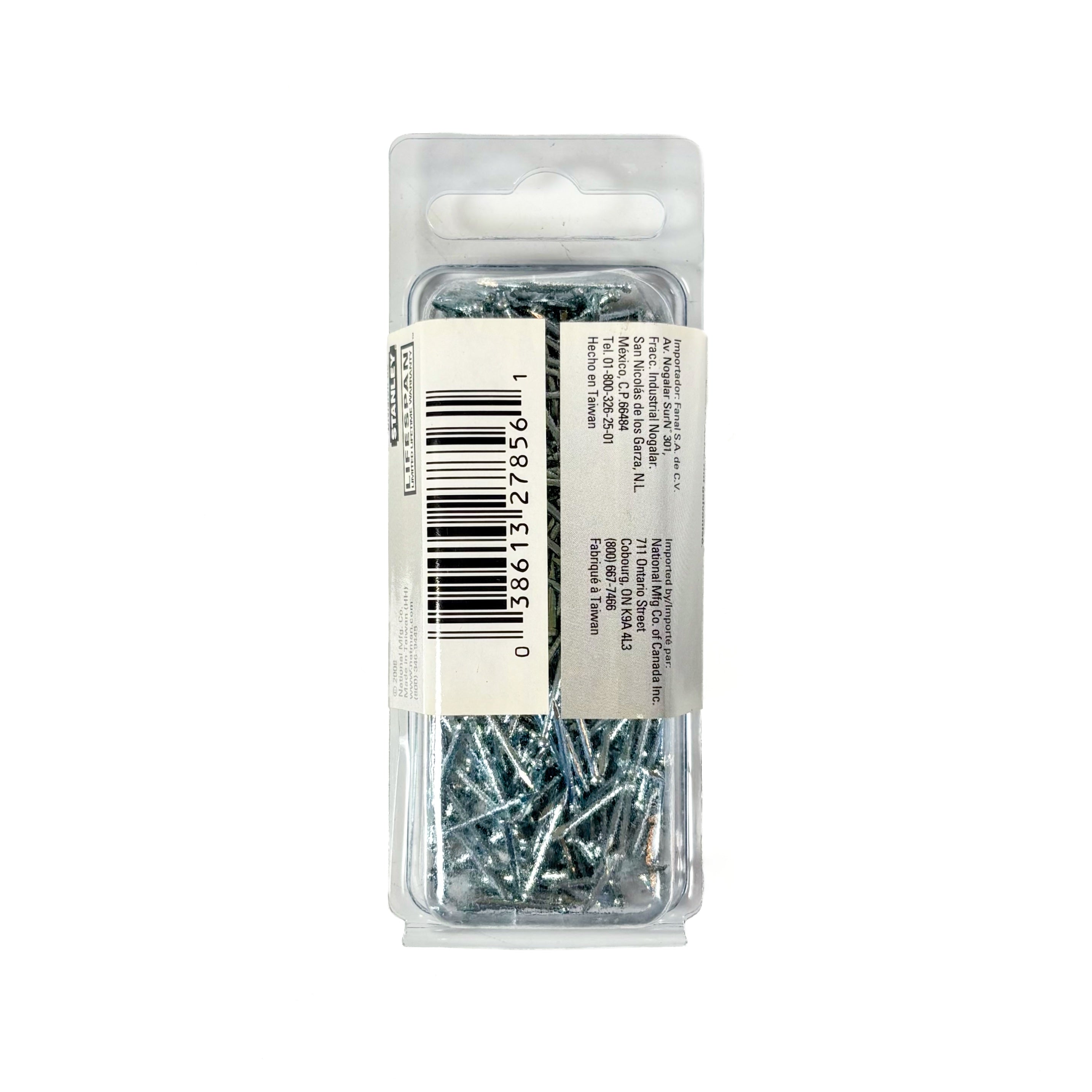 Wire Brads 18 Gauge by 5/8 Inch Galvanized Finish
