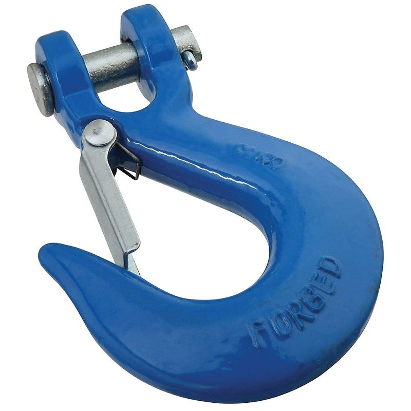 National Hardware 3243BC Series N265-496 Clevis Slip Hook, 3/8 in, 5400 lb Working Load, Steel, Blue