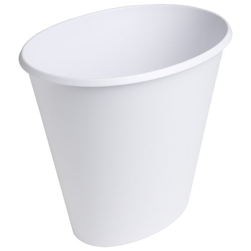 Sterilite 10198012 Wastebasket, 2.5 gal, White