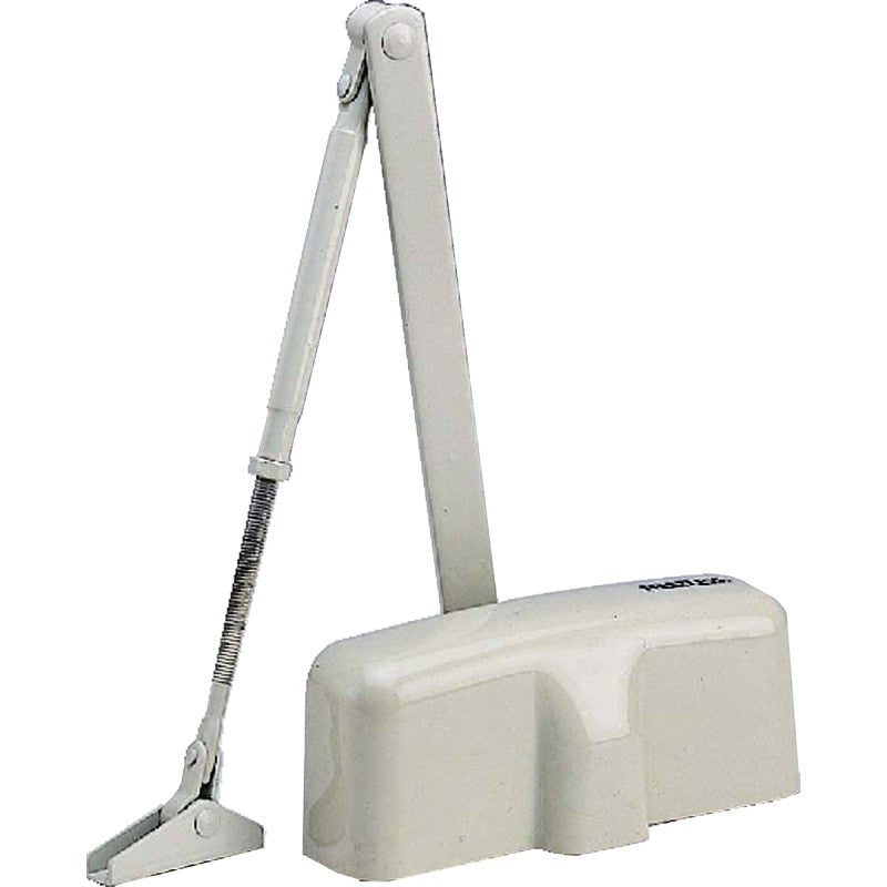 ProSource C103-BH-SA-IV Door Closer, Automatic, Aluminum, Ivory, 140 lb, 150 x 19 mm Mounting Hole Distance