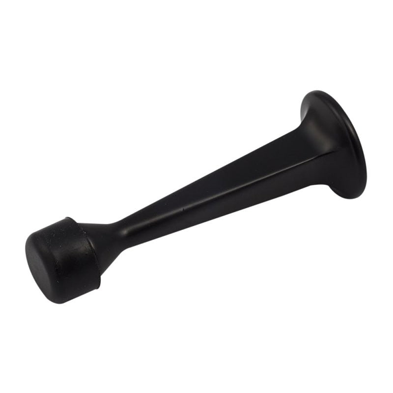 Sure-Loc DS8 FBL Solid Door Stop, Zinc, Flat Black